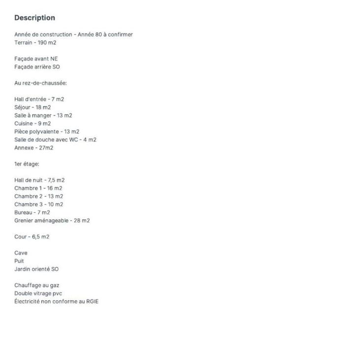 Maison unifamiliale avec jardin – fort potentiel à rénover, Immo, Maisons à vendre, Province du Brabant flamand, Jusqu'à 200 m²