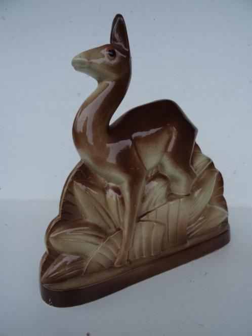 Art Deco sculptuur Kleine lama van Charles Lemanceau in Sai, Antiek en Kunst, Curiosa en Brocante, Ophalen of Verzenden