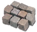Zweedse kasseien graniet grijs-rood, Tuin en Terras, Tegels en Klinkers, Zo goed als nieuw, Natuursteen, Ophalen, Klinkers