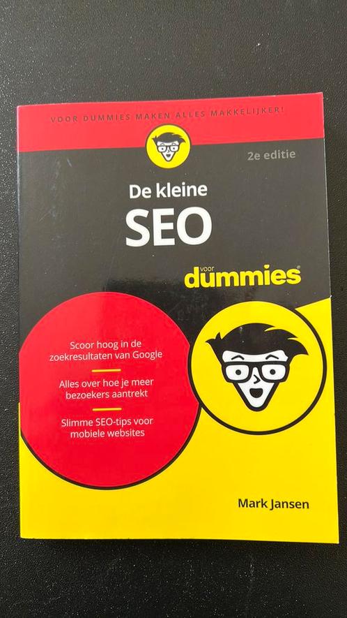 Mark Jansen - De kleine SEO voor Dummies, Boeken, Economie, Management en Marketing, Zo goed als nieuw, Ophalen of Verzenden