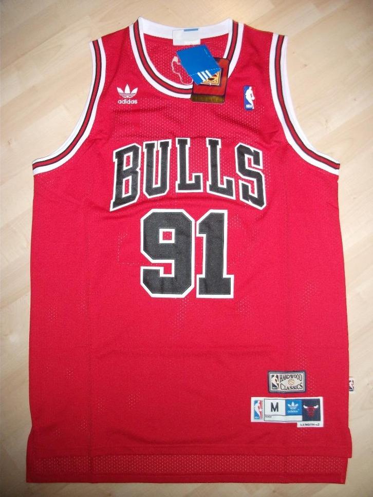 Chicago Bulls Retro Jersey Rodman maat: L, Sport en Fitness, Basketbal, Nieuw, Kleding, Verzenden