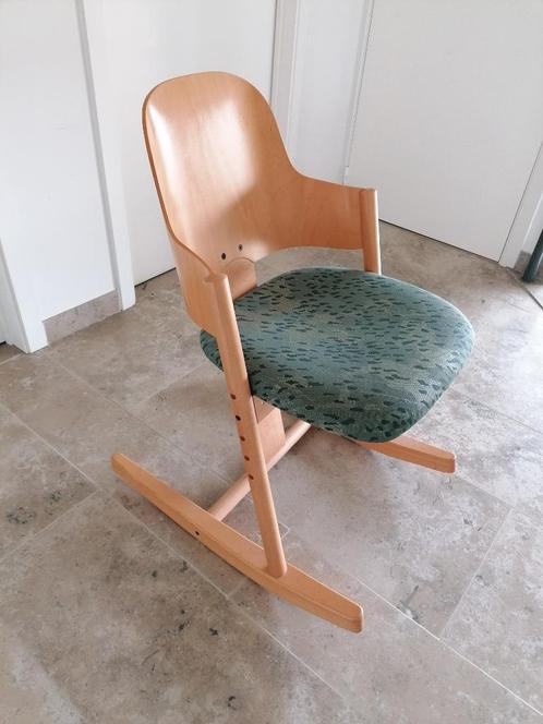 Ergonomische houten bureau stoel, Maison & Meubles, Chaises de bureau, Comme neuf, Chaise de bureau, Ergonomique, Enlèvement
