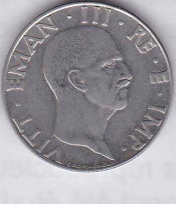 Italiaanse munt: 50 centesimi 1939 XVIII niet-magnetisch beschikbaar voor biedingen