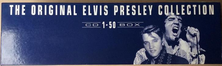 Elvis Presley the original collection 50 cd, Cd's en Dvd's, Cd's | Rock, Zo goed als nieuw, Poprock, Verzenden