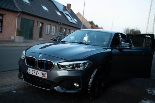 BMW 116D 1.5 Diesel, Auto's, BMW, Particulier, 1 Reeks, Diesel, Euro 6, Stadsauto, 5 deurs, Automaat, Zilver of Grijs, Zwart, Leder en Stof