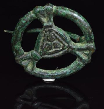 VIKING BRONZEN FIBULA beschikbaar voor biedingen