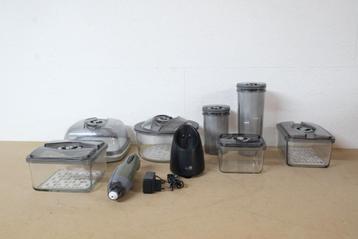 Imco pompe sous-vide sous videuse + 7 plats, Enlèvement ou Envoi, Utilisé