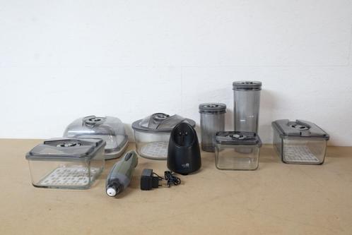 Imco vacuümpomp onder vacuüm + 7 schalen, Huis en Inrichting, Keuken | Keukenbenodigdheden, Gebruikt, Ophalen of Verzenden