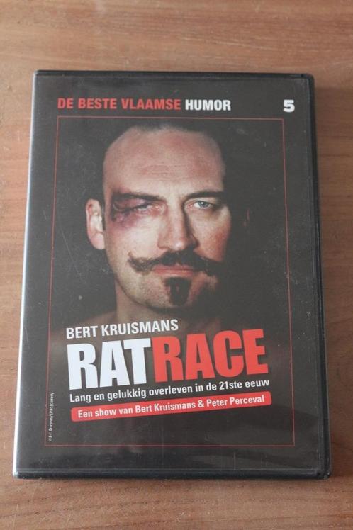 De beste vlaamse humor - Bert Kruismans RatRace, Cd's en Dvd's, Dvd's | Cabaret en Sketches, Gebruikt, Stand-up of Theatershow