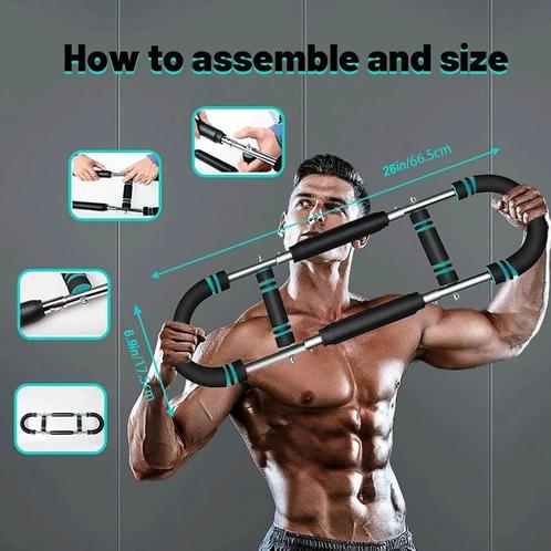 Krachtige Twister Arm Trainer – Versterk Armen, Schouders, Sport en Fitness, Fitnessmaterialen, Zo goed als nieuw, Armen, Ophalen of Verzenden