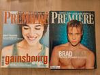 Magazine Première  gainsbourg Brad Pitt, Livres, Comme neuf, Enlèvement ou Envoi