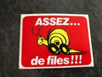 Sticker Assez .... de files !!!, Verzamelen, Ophalen of Verzenden