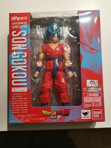 S.H. Figuarts Dragon Ball SS God Son Goku resurrection F, Enlèvement, Neuf, Humain
