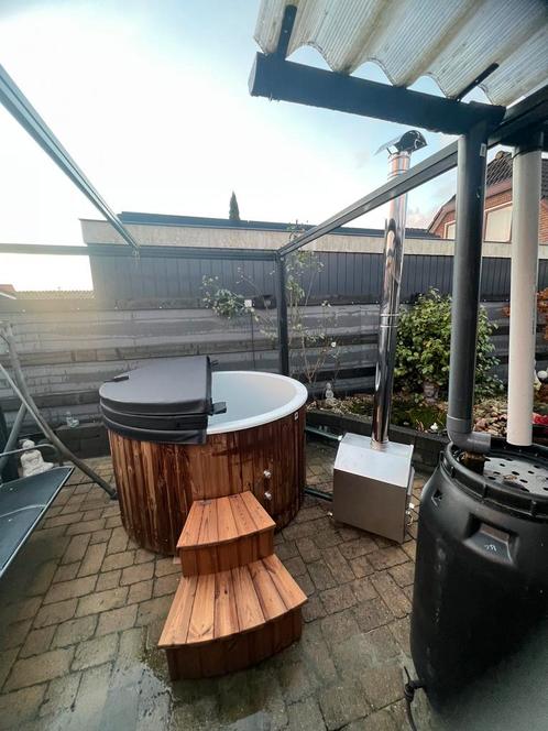 Hottubs houtgestookt - B-model - flinke korting, Tuin en Terras, Zwembad-toebehoren, Zo goed als nieuw, Ophalen