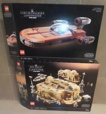 Lego Star Wars 75290+75341 beschikbaar voor biedingen