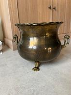 Koperen pot met voetjes, Antiek en Kunst, Antiek | Brons en Koper, Ophalen, Koper