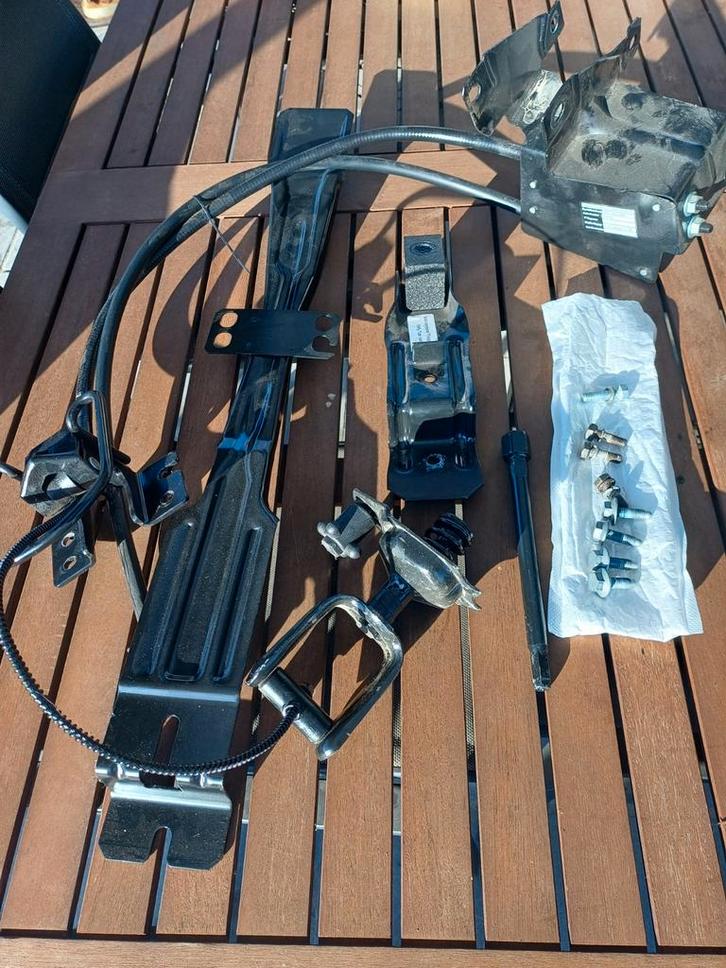 Ophangsysteem Reservewiel Fiat, citroen, Peugeot, Caravans en Kamperen, Mobilhome-accessoires, Zo goed als nieuw, Ophalen