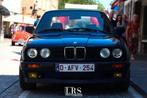 BMW E30 M20B25, Autos, BMW, Berline, 4 portes, Tissu, Bleu