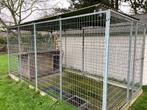 Grote hondenren met slaaphok, Dieren en Toebehoren, Hondenhokken, Ophalen, Gebruikt, Hondenkennel