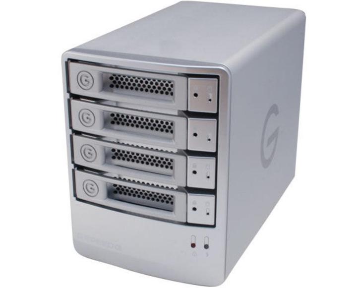 Hitachi_G-Speed-Q-Raid, Computers en Software, Harde schijven, Gebruikt, Desktop, Extern, HDD, Firewire, Ophalen