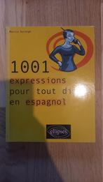 1001 expressions pour tout dire en espagnol, Livres, Langue | Espagnol, Comme neuf, Non-fiction, Monica Dorange, Enlèvement