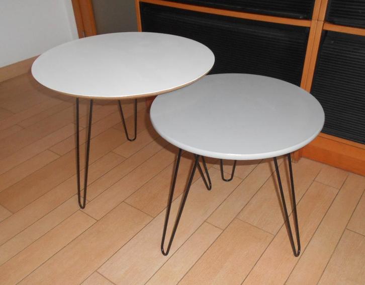 2 TABLES BASSES MAISONS DU MONDE, Huis en Inrichting, Bureaus, Gebruikt, Ophalen