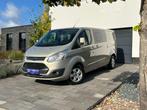 Ford Transit Custom L2H1 2.0TDCi 170pk Automaat! Dubbele Cab, Auto's, 186 g/km, Gebruikt, 4 cilinders, Leder