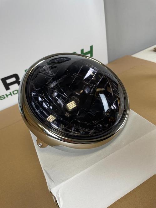 Koplamp Dax diamond voorlamp blacked out, Fietsen en Brommers, Brommeronderdelen | Algemeen, Nieuw, Koplamp, Verzenden