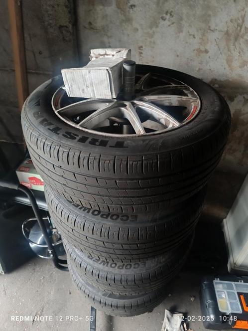 Set Zomerbanden 205/55/R16 met Velgen - Gebruikt, Auto-onderdelen, Overige Auto-onderdelen, Gebruikt, Ophalen