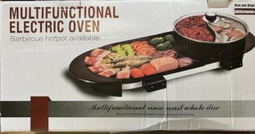 Elektrische Tafel barbecue met hot pot beschikbaar voor biedingen