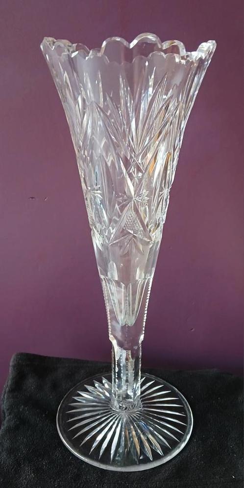 Kristallen Vaas Val Saint Lambert uit 1900., Antiek en Kunst, Antiek | Glaswerk en Kristal, Ophalen