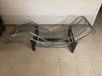 Vintage loungestoel in verchroomd metaal Le Corbusier LC4, Ophalen