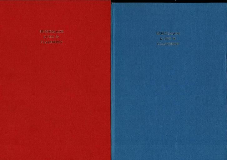 Hedendaagse Kunst in Vlaanderen (2 vol.) 1973, Boeken, Kunst en Cultuur | Beeldend, Gelezen, Ophalen of Verzenden