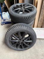 NIEUWE VELGEN ZWART EN NIEUWE BANDEN 4 STUKS, Auto-onderdelen, Banden en Velgen, Ophalen, 16 inch, Banden en Velgen, Nieuw