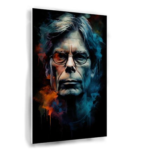 Stephen King schilderij 40x60cm Forex + Ophangsysteem, Antiek en Kunst, Kunst | Schilderijen | Modern, Verzenden