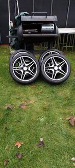 Mercedes Amg-velgen met heel goede banden Bridgestone, Auto-onderdelen, Banden en Velgen, Ophalen, Gebruikt, Band(en)