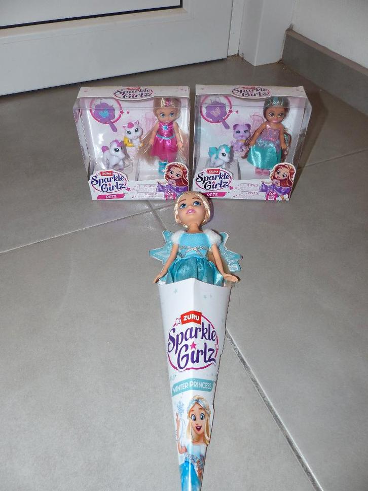 Ensemble de 3 poupées Zuru - 15€ au total, Enfants & Bébés, Jouets | Poupées, Comme neuf, Enlèvement ou Envoi