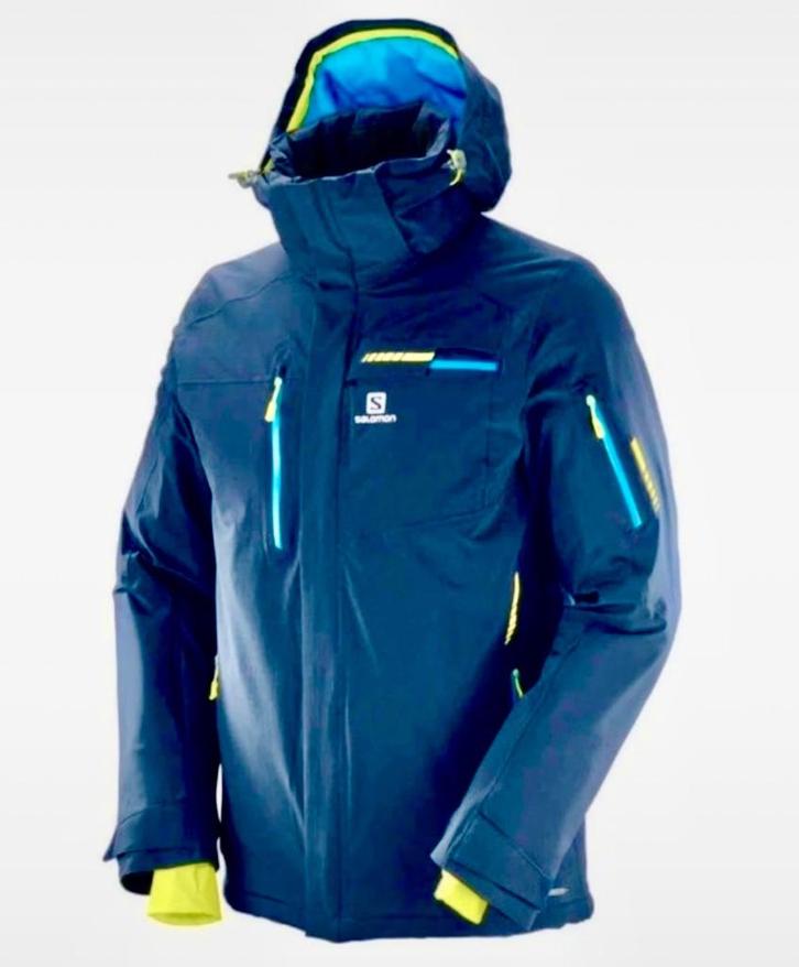 Skijas Salomon Brilliant 20k/20k large (L), Kleding | Heren, Wintersportkleding, Zo goed als nieuw, Jack, Maat 52/54 (L), Ophalen of Verzenden