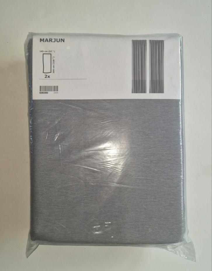 IKEA gordijnen 4 sets, Maison & Meubles, Ameublement | Rideaux & Stores à lamelles, Neuf, 200 cm ou plus, 100 à 150 cm, Gris, Enlèvement