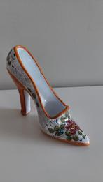 Uniek vintage 70´s Deruta schoentje op hoge hak - zeldzaam, Antiek en Kunst, Antiek | Keramiek en Aardewerk, Ophalen of Verzenden
