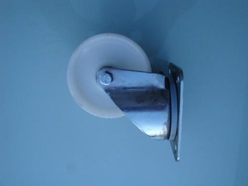 nylon Tente zwenkwielen met een doorsnede van 100 mm, Doe-het-zelf en Bouw, Zwenkwielen, Gebruikt, Ophalen of Verzenden