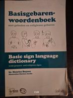 Basisgebarenwoordenboek met gebeden en religieuze gebaren, Boeken, Ophalen of Verzenden, Zo goed als nieuw, Maurice Buyens