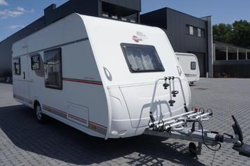 Prachtige 4pers.Burstner met voortent, fietsrek, queens bed, beschikbaar voor biedingen