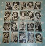 Chromos Belgian Chewing Gum 20 Filmsterren lot 2, Gebruikt, Verzenden, 1940 tot 1960, Prent