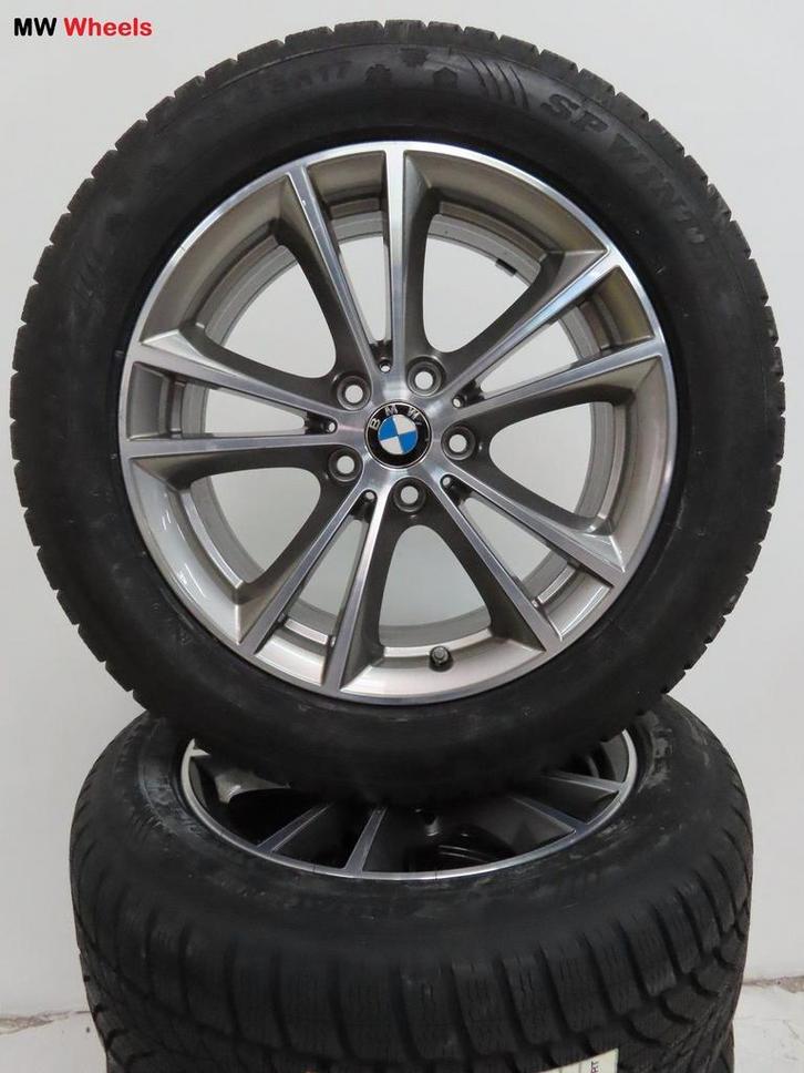 Originele BMW 17 inch velgen 5 serie G30 G31 winterbanden, Autos : Pièces & Accessoires, Pneus & Jantes, Pneus et Jantes, Pneus hiver