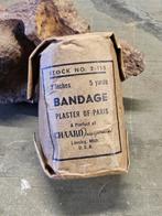 WWII US bandage plaster´of Paris, Ophalen of Verzenden
