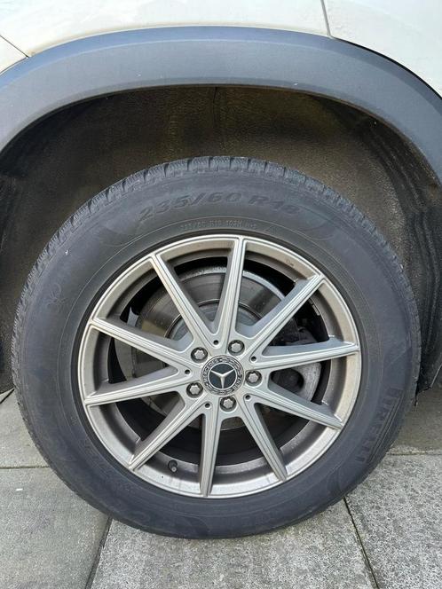 4 pneus hiver Pirelli Scorpion + 4 jantes alliage Mercedes, Auto-onderdelen, Overige Auto-onderdelen, Gebruikt, Ophalen