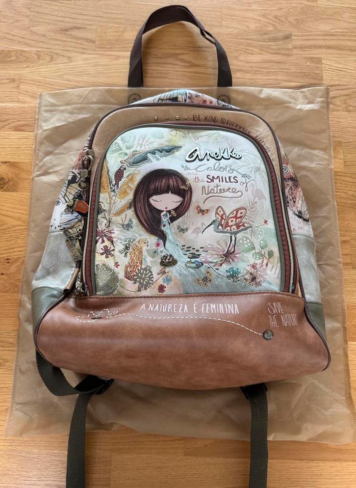 Sac à dos/cartable Amazonia Anekke neuf, Handtassen en Accessoires, Tassen | Rugtassen, Nieuw, Overige merken, 25 tot 40 cm, 30 tot 45 cm