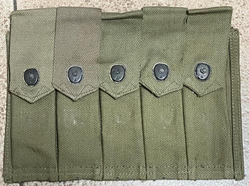 WW2 U.S. - Thompson Magazine Carrying Pouch, Verzamelen, Militaria | Tweede Wereldoorlog, Ophalen of Verzenden