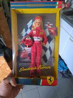 Barbie Ferrari Scuderia, Collections, Poupées, Comme neuf, Enlèvement ou Envoi